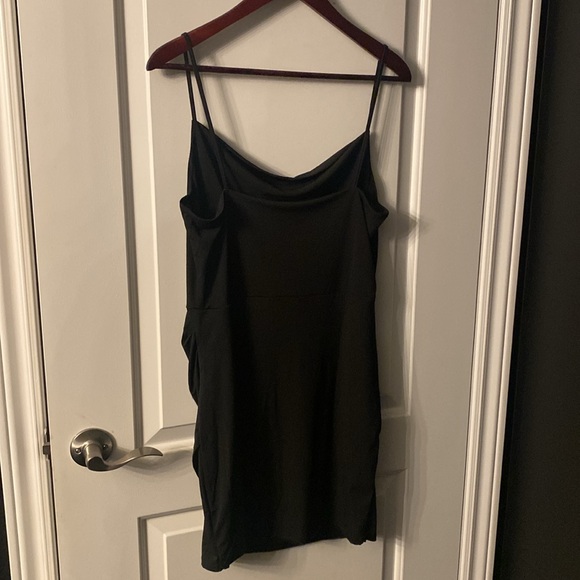 Mango Black Strappy Mini Dress - Picture 5 of 6